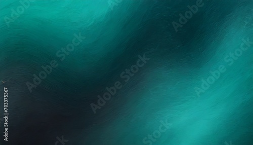 black dark light jade petrol teal cyan sea blue green abstract wave wavy line background ombre gradient blue atoll color noise grain rough grungy matte shimmer metallic electric template design