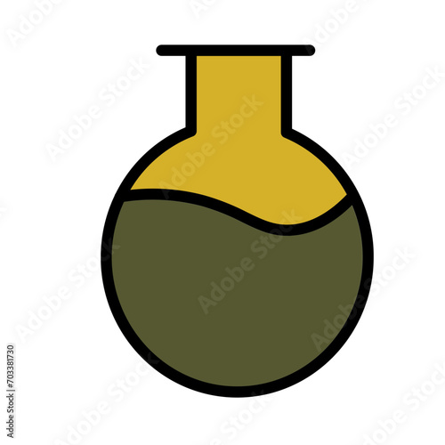 Becker Chemistry Edu Filled Outline Icon