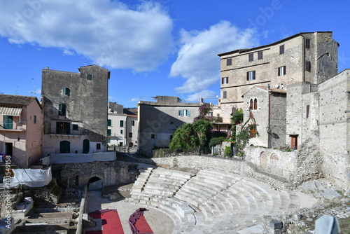 The village of Terracina, Italy.