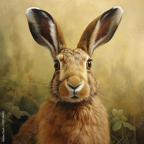 A Close up of a Rabbit, Hare