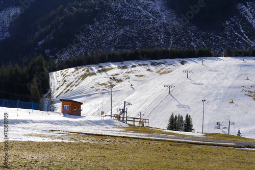 Stacja narciarska w miejscowości Zdiar na Słowacji.