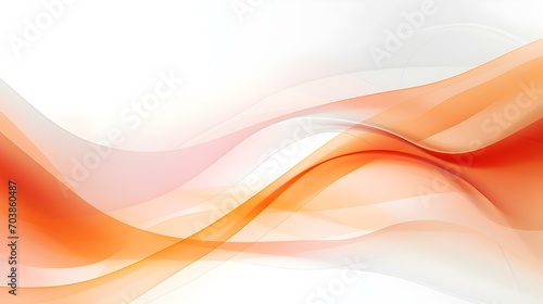 Dynamic Vector Background of transparent Shapes in orange and white Colors. Modern Presentation Template