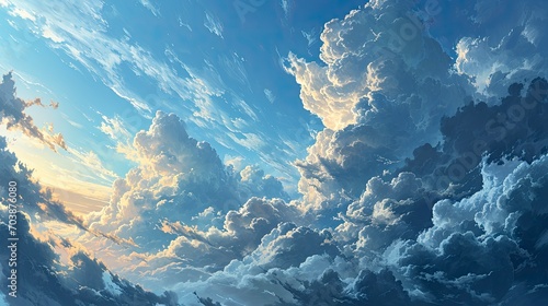 Cloud Sky Backgroundblue Background Small Cloudssk, Background Banner HD