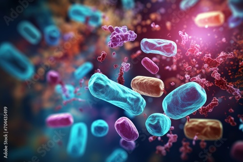 Bacteria biology science microscopic medicine