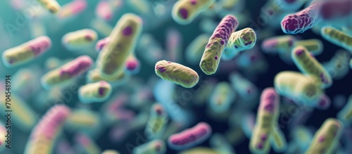 Probiotics, lactic acid bacteria. Bacteria and microorganisms.