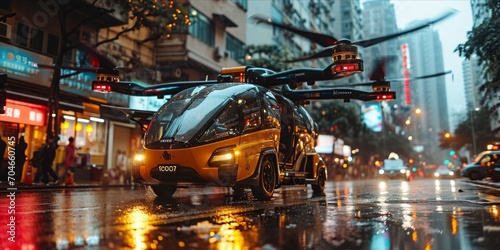 Urban Air Mobility Revolution: Navigating the Digital Frontier with Efficient and Sustainable Integration of Flying Taxis