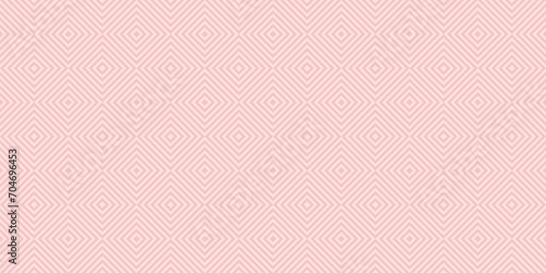 Vector geometric seamless pattern with squares, rhombuses, stripes, diagonal lines, repeat tiles. Subtle abstract texture. Delicate soft pink background. Simple minimal decorative repeated geo design