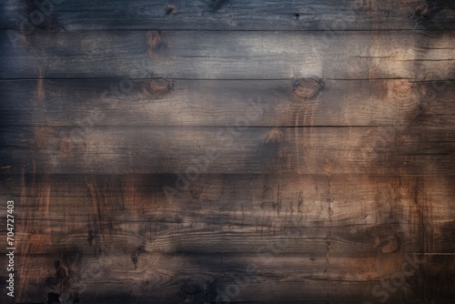Charred wooden surface with scratches set as Halloween banner background
