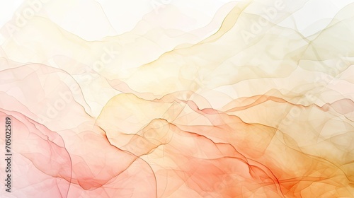 A soft and airy watercolor background with translucent layers of blush cream and peach. 