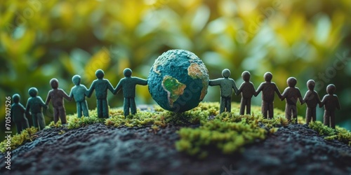 a background image portraying professional networking group of people who care about the earth and other people, who want to make a difference