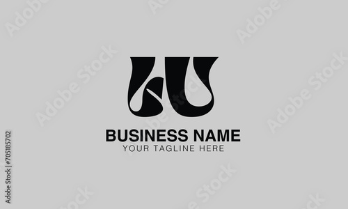LU l lu initial logo | initial based abstract modern minimal creative logo, vector template image. luxury logotype logo, real estate homie logo. typography logo. initials logo