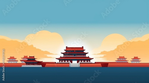 The Imperial Palace in the Forbidden City