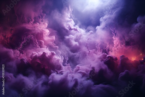 Colorful smoke background