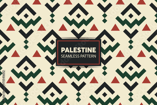 Palestinian embroidery pattern background. Great for presentations and slides. vector file.