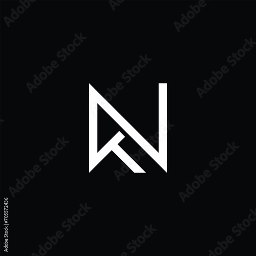 Monogram NT Letter Logo Design. Usable for Business Logo. Logo Element