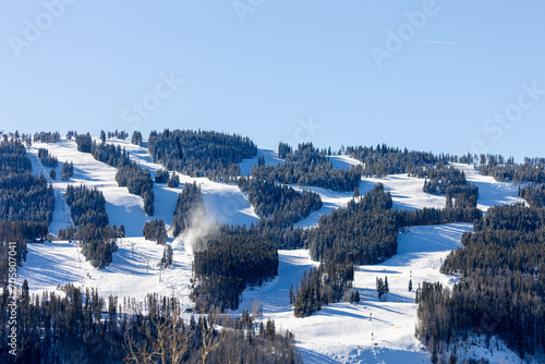 Ski Runs on Vail Mountain Ski Resort