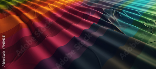 colorful wave cloth, gradation, motif, pattern 5