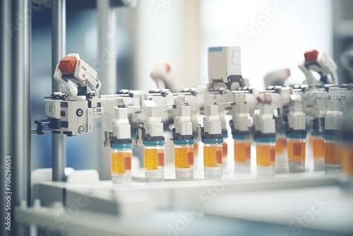 robots in pharmaceutical manufacturing filling vials