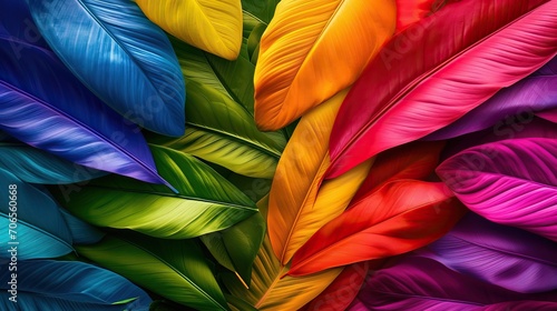 feuilles de différents couleur pour fond divers