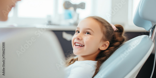 the girl in the dentist's chair