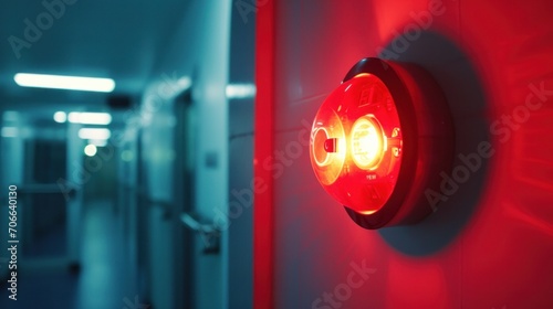 Fire alarm detector, strobe light