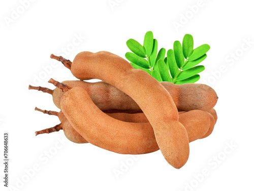 fresh tamarind fruits and leaves transparent png