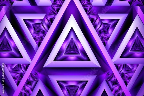 Symmetric lilac triangle background pattern