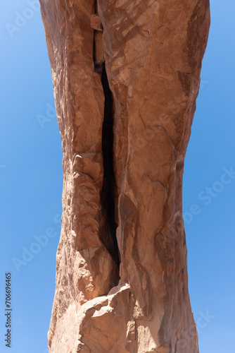 arch formation seen from below