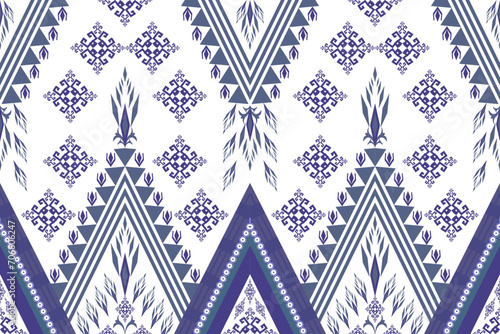 Ethnic geometric traditional seamless pattern. Native American African style pattern. Design for fabric, texture, textile, element, embroidery, ornament, decoration, printing, interior, border decor