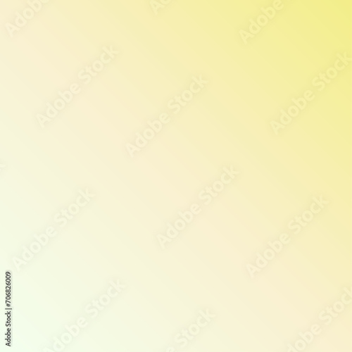淡い黄色のグラデーションの背景素材 正方形