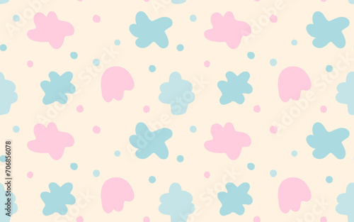 abstract seamless pattern with pastel color. Pattern for wallpapers, backgrounds