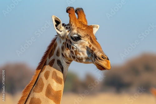 Giraffe background 