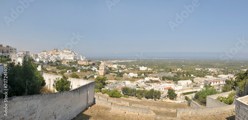 Ostuni a city in the province of Brindisi, region of Apulia, Italy