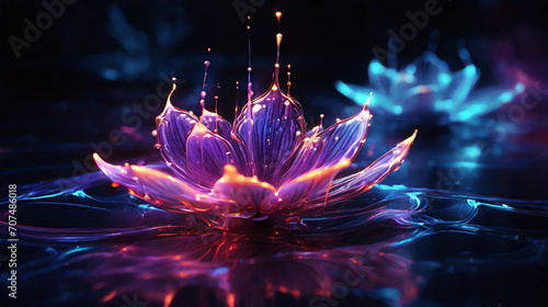  Glowing Lotus