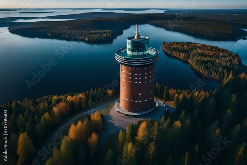 lighthouse on the lake