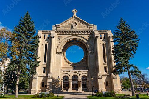 Saint Boniface Cathedral in Winnipeg, Canada