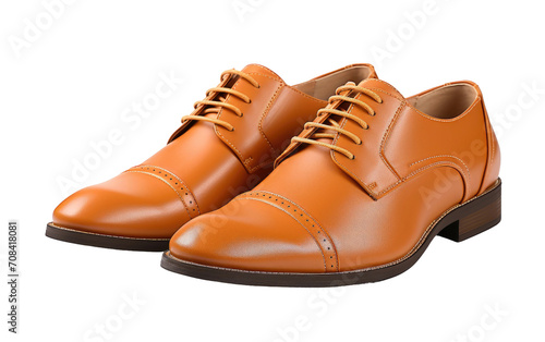 Blucher Shoes Classic Comfort in Every Step Isolated on Transparent Background PNG.