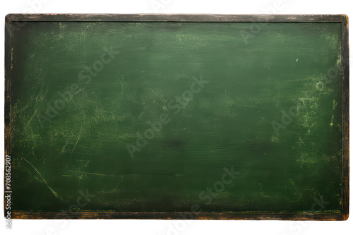 vintage old green chalkboard
