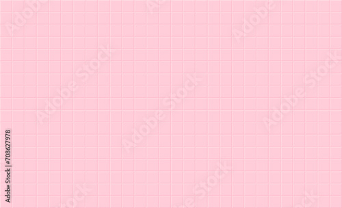 Pink tile wall texture background. Abstract geometric pattern