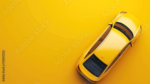 car renting advertisment background with copy space