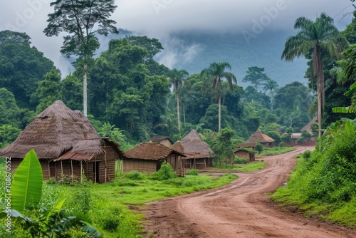 African Highland Charm of Batoufam: Experience the Beauty of Cameroon's Equatorial Forest Landscape