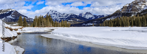 Yellowstone Winter Panorama