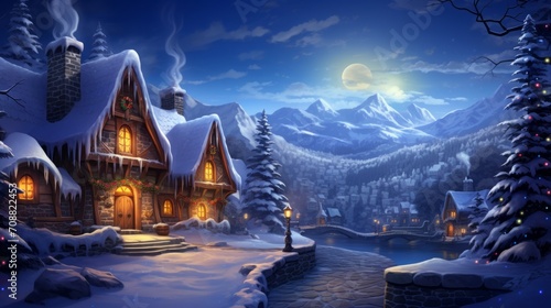 Captivating Christmas background