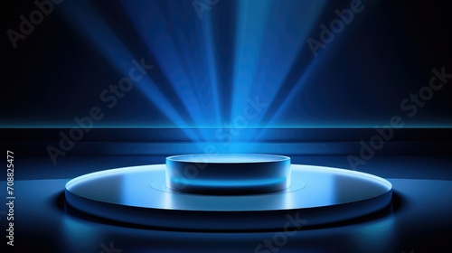 stage spotlight podium background illustration microphone performance, ing ed, ers s stage spotlight podium background