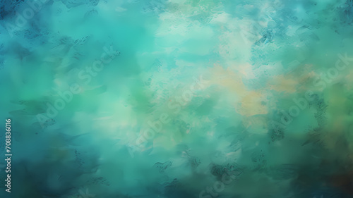 Abstract grunge background with blue and green colors, wallpaper or background copy space for text 