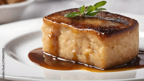 Delicious French foie gras, fried foie gras