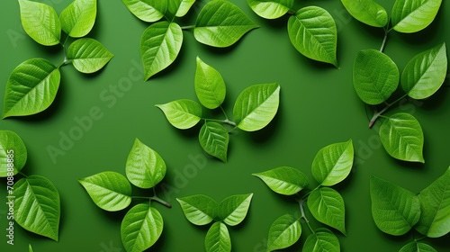 environment leaf green background illustration eco fresh, vibrant lush, spring summer environment leaf green background
