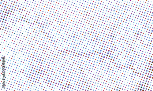 Cmyk halftone dot pattern background vector, a set of four different abstract dots patterns, a black and white drawing gradient dots effect, grunge effect with round circle dote texture