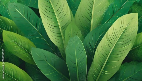 tropical leaves texture abstract nature leaf green texture background picture can used wallpaper desktop