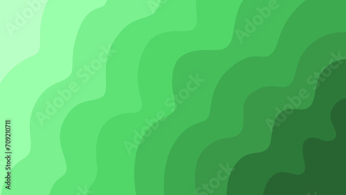 background with waves green gradient color